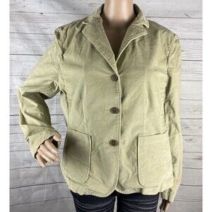Lands' End Corduroy Khaki Jacket